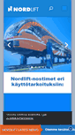 Mobile Screenshot of nordlift.fi